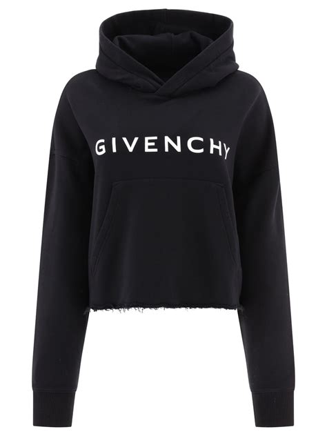 givenchy hoody womens|Givenchy cropped hoodie.